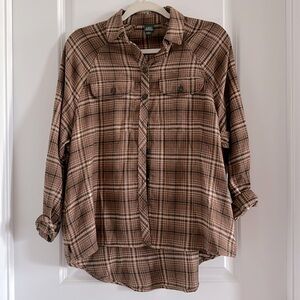 Wild Fable Brand Woman’s Flannel Button Up Blouse - Size XS
